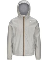 K-Way - Jack Hooded Zip-Up Jacket - Lyst