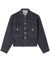 KENZO - Winter Holidays Trucker Jacket - Lyst