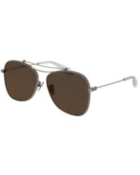McQueen - Aviator Sunglasses - Lyst
