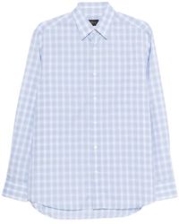 Brioni - Checked Shirt - Lyst