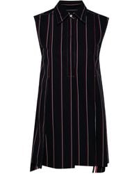 Thom Browne - Rwb-Stripe Shirt Dress - Lyst
