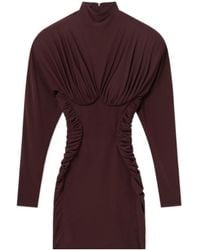 Stella McCartney - Draped Ruched Mini Dress - Lyst