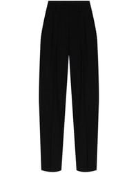 forte_forte - Creased Trousers 'Vela' - Lyst