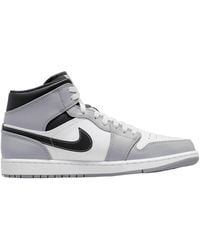 Nike - Color-Block Leather High-Top Sneaker - Lyst