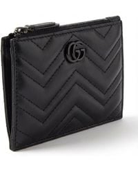 Gucci - Gg Marmont Zip Key Pouch - Lyst