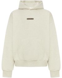 Fear Of God - Logo Plaque Kangaroo-Pocket Hoodie - Lyst