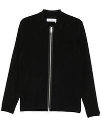 Samsøe & Samsøe - Zip-Up Chest-Pocket Cardigan - Lyst