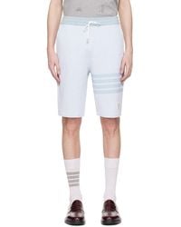 Thom Browne - 4-Bar Striped Drawstring Shorts - Lyst