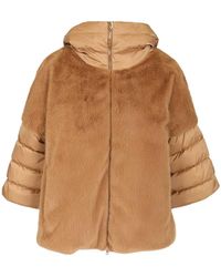 Herno - Satin Cape - Lyst