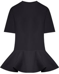 Alaïa - Alaïa Peplum Hem Top - Lyst