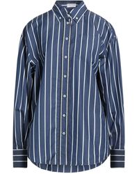 Brunello Cucinelli - Striped Long-Sleeve Shirt - Lyst