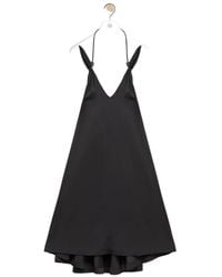 Loewe - Flamenco Halterneck Mini Dress - Lyst