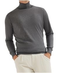 Brunello Cucinelli - Turtleneck Sweater - Lyst