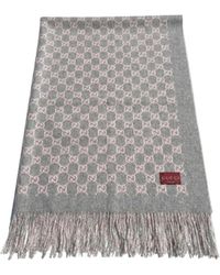 Gucci - Reversible Gg Wool And Cashmere Blanket - Lyst