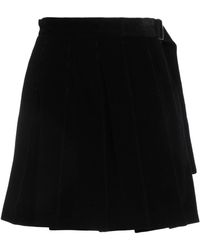 Weekend by Maxmara - Solid Pleated Skirt - Lyst