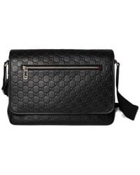 Gucci - Gg Emblem Medium Crossbody Bag - Lyst