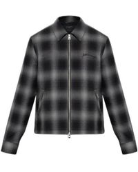 AllSaints - Kapi Check Zip-Up Jacket - Lyst
