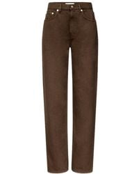 Loulou de Saison - Samur Lds Organic Denim Boyfriend Jeans - Lyst