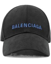 Balenciaga - Baseball Cap With Embroidered Logo - Lyst