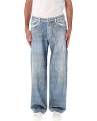 Emporio Armani - Wide-Leg Jeans - Lyst