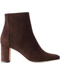 Manolo Blahnik - Suede Ankle Boots - Lyst