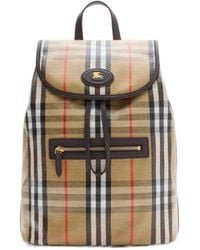 Burberry - Highlands Check Backpack - Lyst