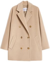 Max Mara - Rebus Double-Breasted Coat - Lyst