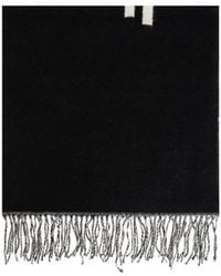Marc Jacobs - Logo Jacquard Fringed-Edge Scarf - Lyst