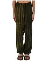 Uma Wang - Drop-Crotch Tapered Trousers - Lyst