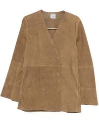 TOTEME - Long-Sleeved Casual Jacket - Lyst