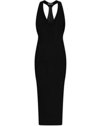 The Attico - The Plunging V-Neck Long Dress - Lyst