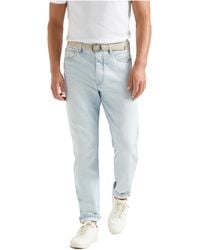 Brunello Cucinelli - Logo Patch Mid-Rise Jeans - Lyst