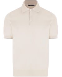 Brunello Cucinelli - Short-Sleeved Polo Shirt - Lyst