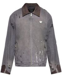 MISBHV - 1997 Paint-Splatter Canvas Jacket - Lyst
