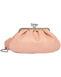 Weekend by Maxmara - Leather Clutch Bag - Lyst