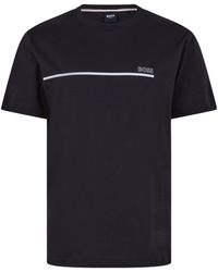 BOSS - Logo Short-Sleeved T-Shirt - Lyst
