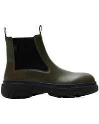 Burberry - Round-Toe Chelsea Boots - Lyst
