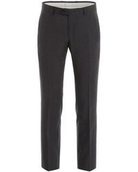 ZEGNA - Dark Logo Details Casual Pants - Lyst