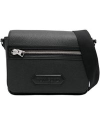 Tom Ford - Logo Patch Shoulder Bag - Lyst