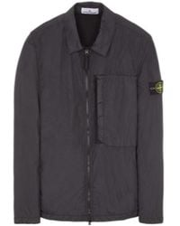 Stone Island - Crinkle Reps Compass-Badge Lightweight Jacket - Lyst