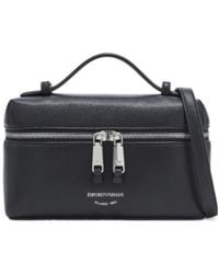 Emporio Armani - Zip-Top Shoulder Bag - Lyst