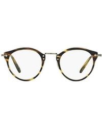 Oliver Peoples - Op-505 Round Frame Glasses - Lyst