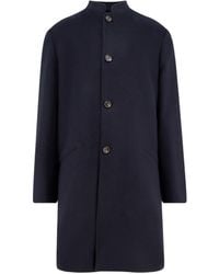 Loro Piana - Long-Sleeved Button-Up Coat - Lyst