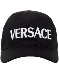 Versace - Logo Embroidered Baseball Cap - Lyst