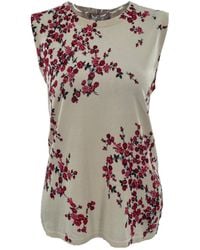 Max Mara - Sleeveless Knitted Vest - Lyst