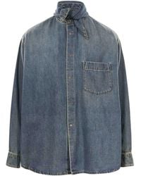 DARKPARK - Long-Sleeve Denim Shirt - Lyst