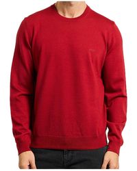 BOSS - Crew Neck Sweater - Lyst