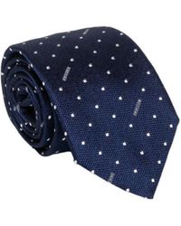 Moschino - Logo Details Tie - Lyst