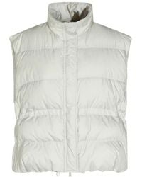 Brunello Cucinelli - Zipped Padded Vest - Lyst