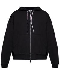 Vivienne Westwood - Drawstring Zipped Hoodie - Lyst
